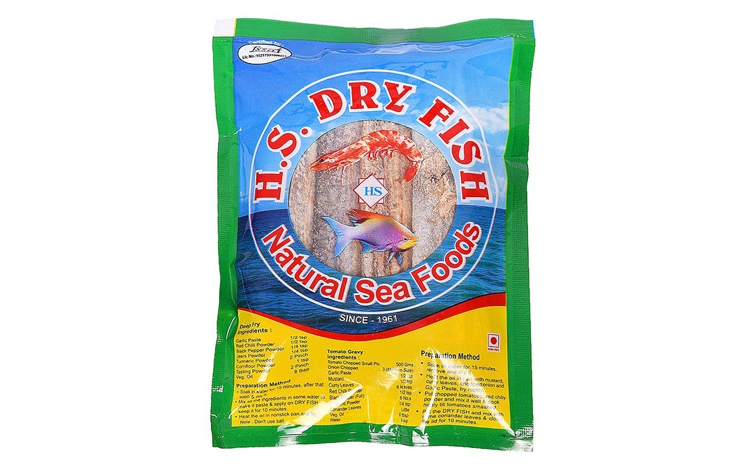 H.S.Dry Fish Dry Ribbon Fish (Valai)    Pack  100 grams